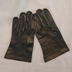 Paire de gants cuir noir Officier taille 9 1/2