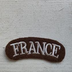 INSIGNE TISSU DU TITLE "FRANCE"MODELE 2