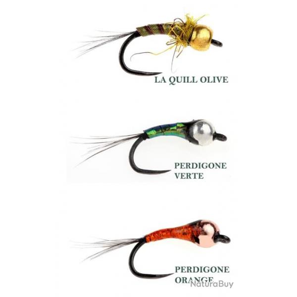 Pack nymphes delacoste eaux basses taille 1