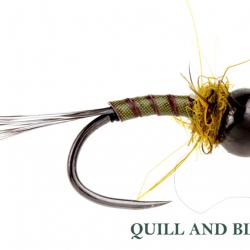 Nymphes delacoste quill and black 0,4gr