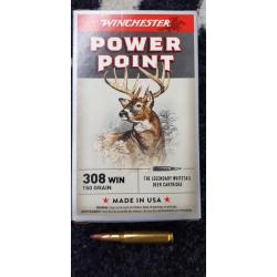 Winchester Power Point 308 win 150 grs