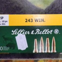 Sellier & Bellot SP 243 win 100 gr (x20)