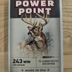 Winchester Power Point 243 win 100 grs