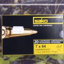 Sako Hammerhead 7x64 170 grains