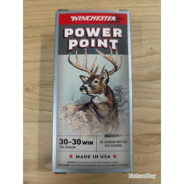 Winchester Power Point 30-30 win 150 grs (x20)