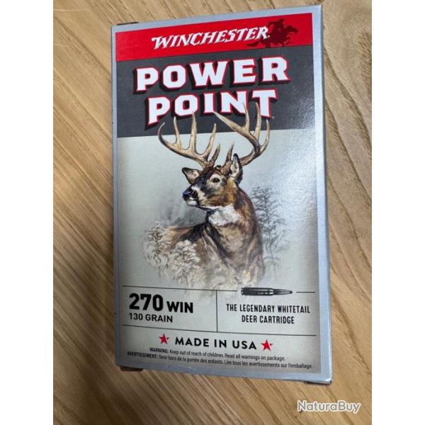 Winchester Power Point 270 win 130 grains