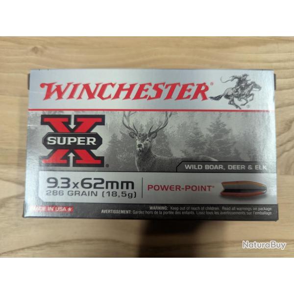 Winchester Power Point 9,3x62 286 grains