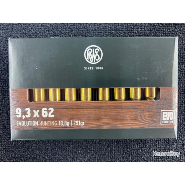 RWS EVO 9,3x62 291 grains