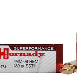 Hornady SST 7mm-08 rem 139 grs