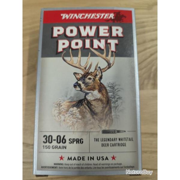 Winchester 30-06 Power Point 150 grs