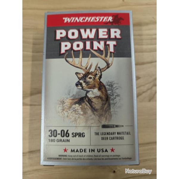 Winchester 30-06 Power Point 180 grs