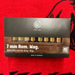 RWS KS 7 mm rem mag 162 grs