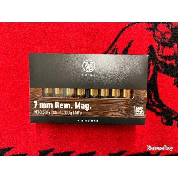 RWS KS 7 mm rem mag 162 grs