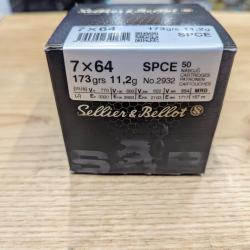 Sellier & Bellot SPCE 7x64 173 grs (x50)