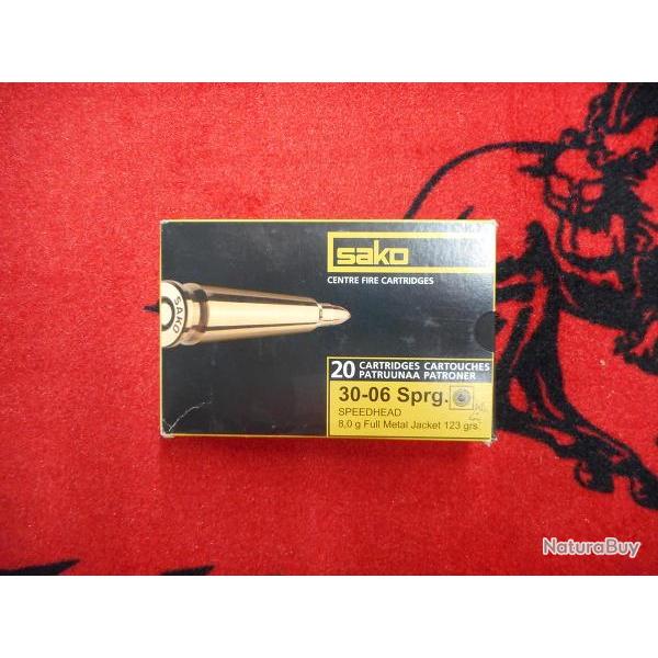 Sako Speedhead FMJ 30-06 123 grs