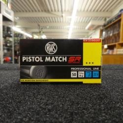 RWS Pistol Match SR 40 Grains 22 LR (x500)