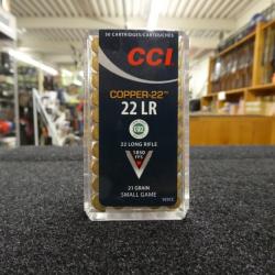 CCI Copper 21 grains 22 lr (x50)