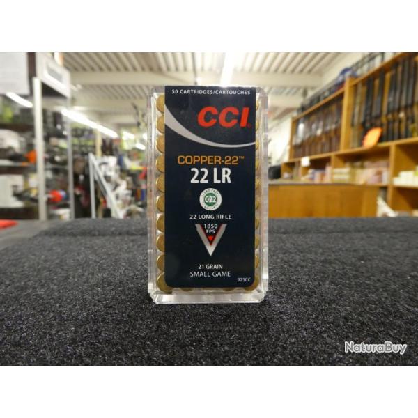 CCI Copper 21 grains 22 lr (x50)