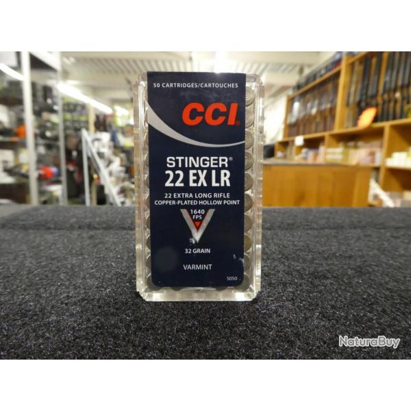 CCI Stinger 22 EX LR 32 Grains (x500)