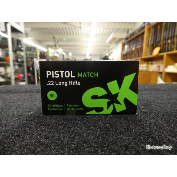 SK Pistol Match 22 LR (x500)