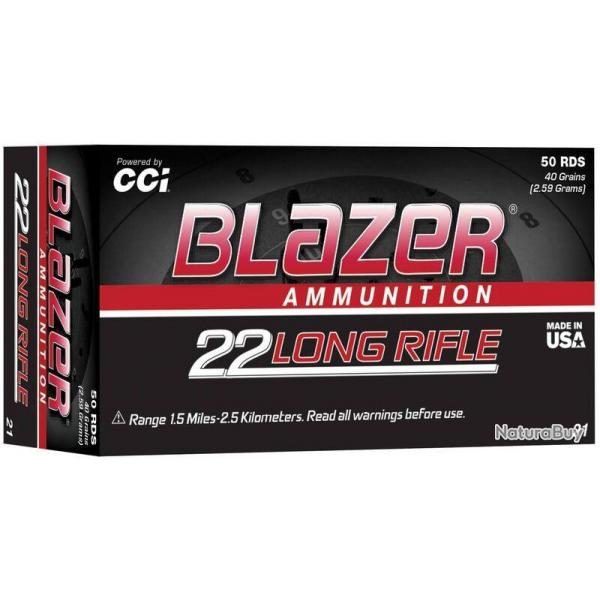 CCI Blazer 40 Grains 22 LR X50