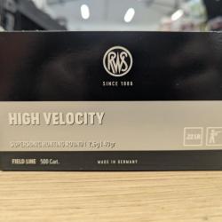 RWS High Velocity 40 Grains 22 Lr (x500)