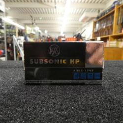 RWS Subsonic HP 40 Grains 22 LR (x500)