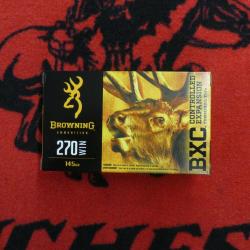 Browning BXC 270 win 145 grs (x20)