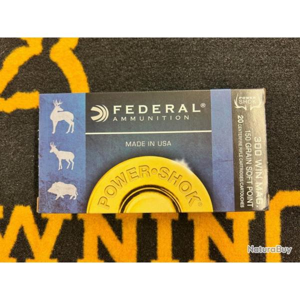 Federal 300 win mag SP 150 grs