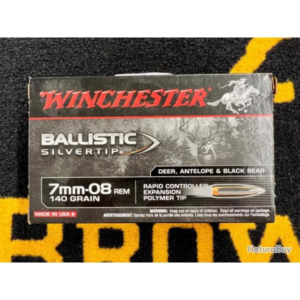 Winchester Ballistic Silvertip 7 mm 08 rem