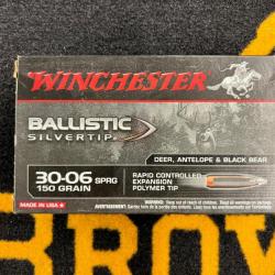 Winchester Ballistic Silvertip 30-06 150 grs