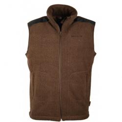 Somlys Gilet Polaire Sherpa Marron