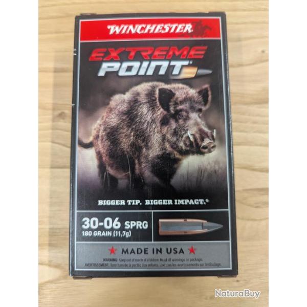 Winchester Extreme Point 30-06 180 grs