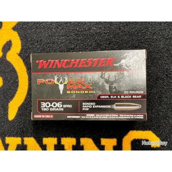 Winchester Power Max 30-06 180 grs (x20)