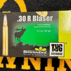 Brenneke TUG 30 R Blaser 181 grs (x20)