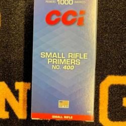 CCI amorces Small Rifle n°400 (x1000)