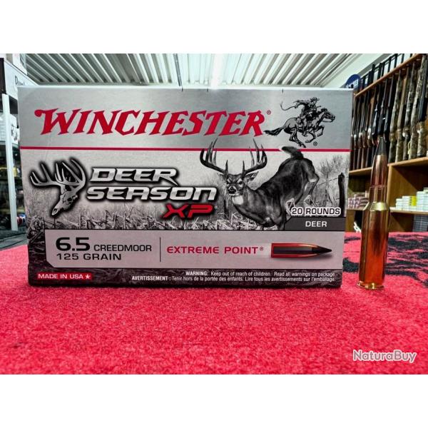 Winchester Extreme Point 6,5 creedmoor 125 g (x20)