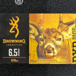 Browning BXR 6,5 Creedmoor 129 g (x20)