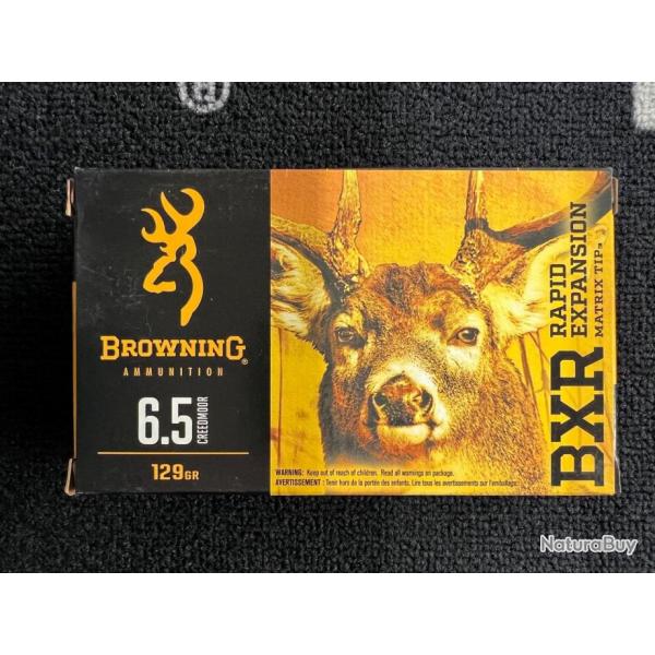 Browning BXR 6,5 Creedmoor 129 g (x20)