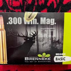 Brenneke Basic 300 win mag 185 grs (x20)