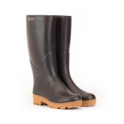 Bottes D'Équitation Longues AIGLE Coupe Saumur - Caoutchouc - Taille UK 9 - Fabriquées En France