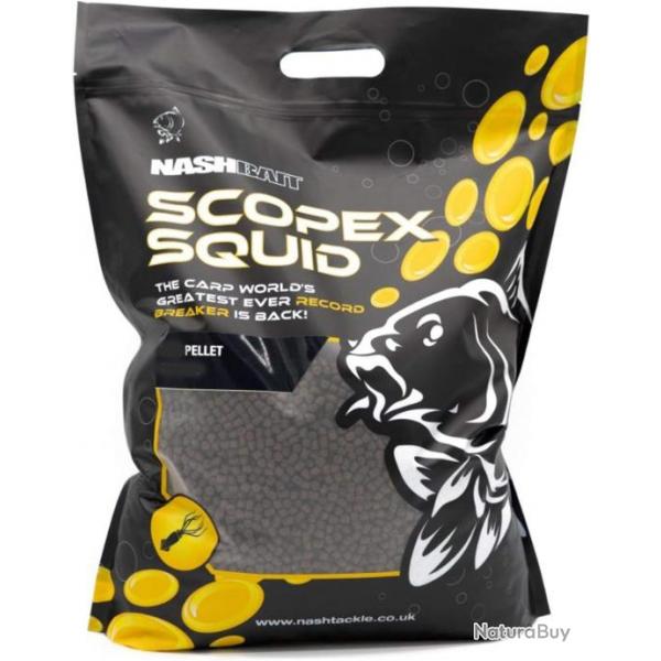 NASHBAIT Pellet Scopex Squid B6851 2mm 900gr