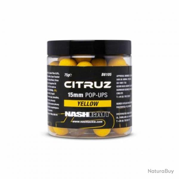 NASHBAIT Pop Ups Citruz B6105 Citruz 15mm