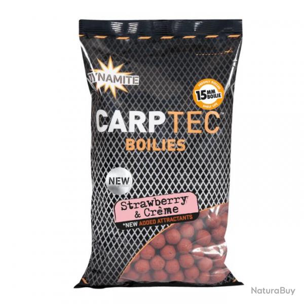 Bouillette Carptec Boilies Dynamite Baits Strawberry & Crme 20mm