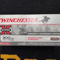 Winchester Subsonic 300 BLK 200 grs (x20)