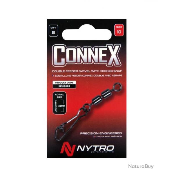 NYTRO CONNEX DOUBLE SWIVEL WITH HOOKED SNAP NYTRO 6