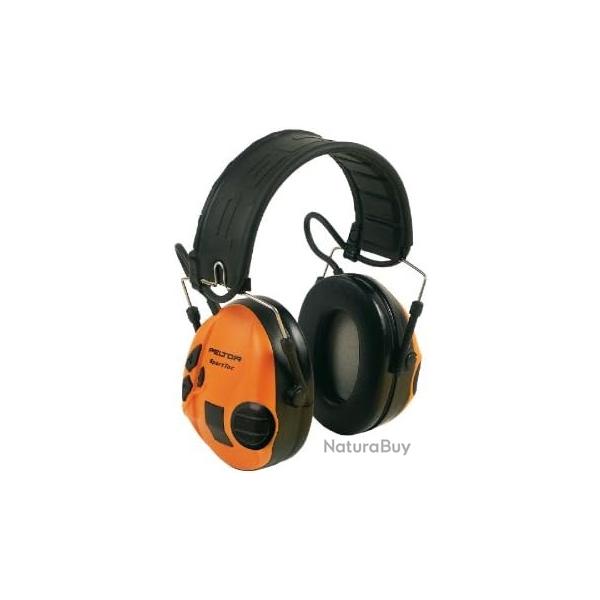 3M Peltor SportTac - Casque anti-bruit - Protection auditive pour la chasse contre les bruits