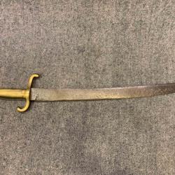 sabre ou sabre baionnette allemand ou autrichien (?)