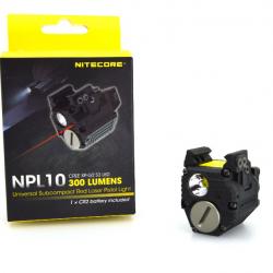 Lampe Spéciale Arme Nitecore - NPL10 - 300 lumens