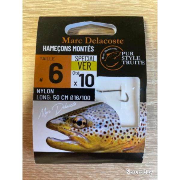 Hameons monts truite delacoste spcial ver n6 0,16